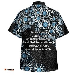 Amazing Aussie Australia Aboriginal The More You Know The Less You Need Blue Hawaiian Shirt