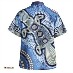 Amazing Aussie Australia Aboriginal Platypus Aboriginal Dot Painting Hawaiian Shirt