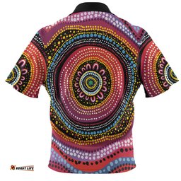 Amazing Aussie Australia Aboriginal Aboriginal Showcasing Dot Art Design Hawaiian Shirt