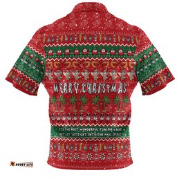 Amazing Aussie Australia Christmas Custom Aussie Ugly Christmas Let's Get Lit Hawaiian Shirt
