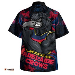 Amazing Aussie Adelaide Crows Spirit Warriors Of The Game Hawaiian Shirt