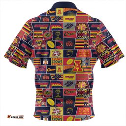 Amazing Aussie Adelaide Crows Legacy Of The Pride Comic Style Hawaiian Shirt