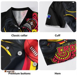 Amazing Aussie Adelaide Crows Power Through Generations NAIDOC Edition Hawaiian Shirt