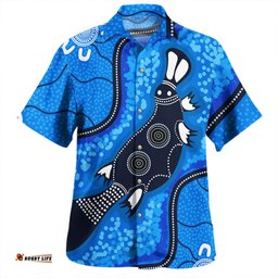 Amazing Aussie Australia Aboriginal Platypus Art Hawaiian Shirt