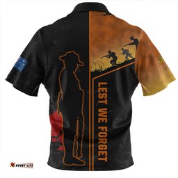 Amazing Aussie Australia Anzac Day Anzac Day Lest We Forget Poppy Hawaiian Shirt