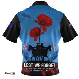 Amazing Aussie Australia Sailing Into History The ANZAC Spirit Hawaiian Shirt