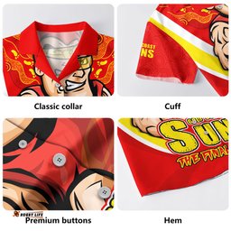 Amazing Aussie Gold Coast SUNS Final Clash Battle Edition Hawaiian Shirt