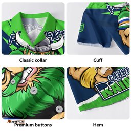 Amazing Aussie Canberra Raiders Chasing Victory 2025 Final Series Pride Hawaiian Shirt