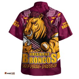 Amazing Aussie Brisbane Broncos Final Clash Battle Edition Hawaiian Shirt