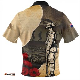 Amazing Aussie Australia Anzac Day Lest We Forget Letters From The Battlefield Hawaiian Shirt