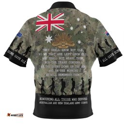 Amazing Aussie Australia Anzac Day Australia and New Zealand Warriors All gave some Some Gave All Hawaiian Shirt