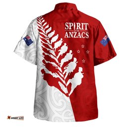 Amazing Aussie Australia New Zealand Anzac Day Custom Spirit Of The Anzacs Shirt Hawaiian Shirt