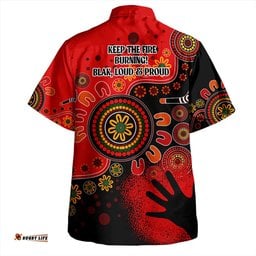 Amazing Aussie Australia Aboriginal Indigenous Naidoc Week Simple Hawaiian Shirt