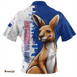Amazing Aussie Australia Australia Day Spirit Kangaroo Design Hawaiian Shirt
