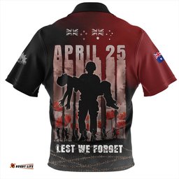Amazing Aussie Australia Anzac Day Lest We Forget The Sacrifice Of Soldiers Hawaiian Shirt