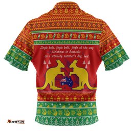 Amazing Aussie Australian Christmas Carol Christmas Jingle Bells Ugly Style V2 Hawaiian Shirt