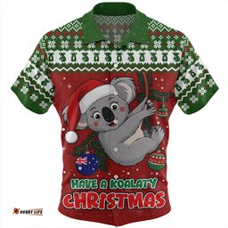Amazing Aussie Australia Have A Koalaty Christmas Hawaiian Shirt
