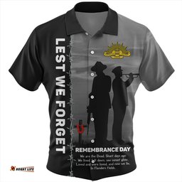 Amazing Aussie Australia Remembrance Day We Shall Not Forget We Will Remember Them Hawaiian Shirt