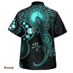 Amazing Aussie Australia Turquoise Dreaming Gecko Spirit Hawaiian Shirt