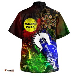 Amazing Aussie Australia Naidoc Week Aboriginal Indigenous Inspired Blood In Me Hawaiian Shirt