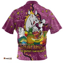 Amazing Aussie Brisbane Broncos Custom Australian Big Things Hawaiian Shirt