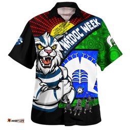 Amazing Aussie Geelong Cats NAIDOC Week Pride Edition Hawaiian Shirt