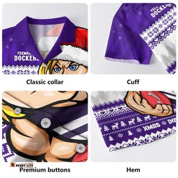 Amazing Aussie Fremantle Merry Christmas Down Under Footy Power Style Hawaiian Shirt
