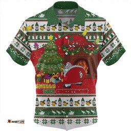 Amazing Aussie Australia Smells Like Christmas Cheer Hawaiian Shirt
