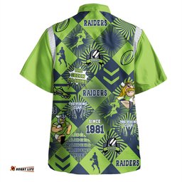 Amazing Aussie Canberra Raiders Argyle Patterns Style Tough Fan Rugby For Life Hawaiian Shirt