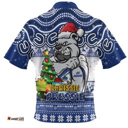 Amazing Aussie Canterbury Bankstown Bulldogs Aussie Ugly Christmas For Die Hard Fan Supporters Hawaiian Shirt