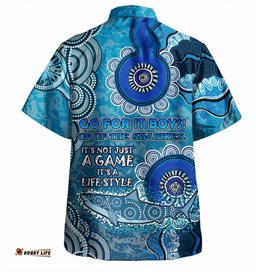 Amazing Aussie Cronulla Sutherland Sharks Custom Sharkies for Life Shirt Hawaiian Shirt