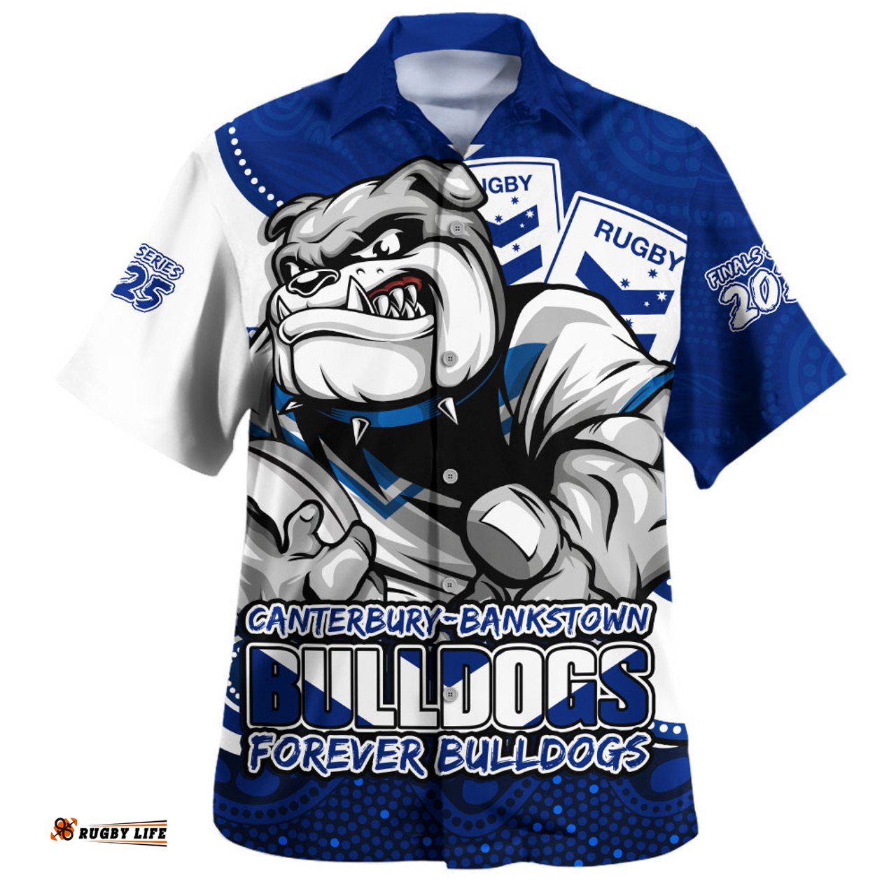 Amazing Aussie Canterbury Bankstown Bulldogs Battle For Glory Rugby Finals Edition Hawaiian Shirt