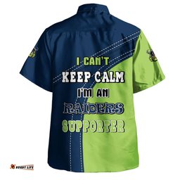 Amazing Aussie Canberra Raiders Custom Team Of Us Die Hard Fan Supporters Hawaiian Shirt