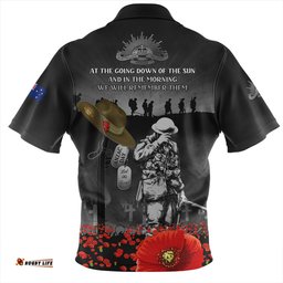 Amazing Aussie Australia Anzac Day Australian Army Memorial Hawaiian Shirt