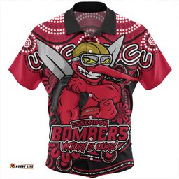 Amazing Aussie Essendon Aboriginal Inspired Tough Fan Football For Life Hawaiian Shirt