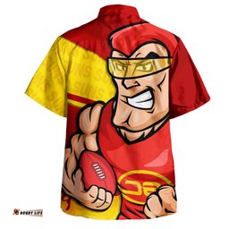 Amazing Aussie Gold Coast SUNS Defend The Pride Hawaiian Shirt