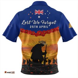 Amazing Aussie Australia Anzac Day Lest We Forget Honoring The Anzac Spirit Hawaiian Shirt
