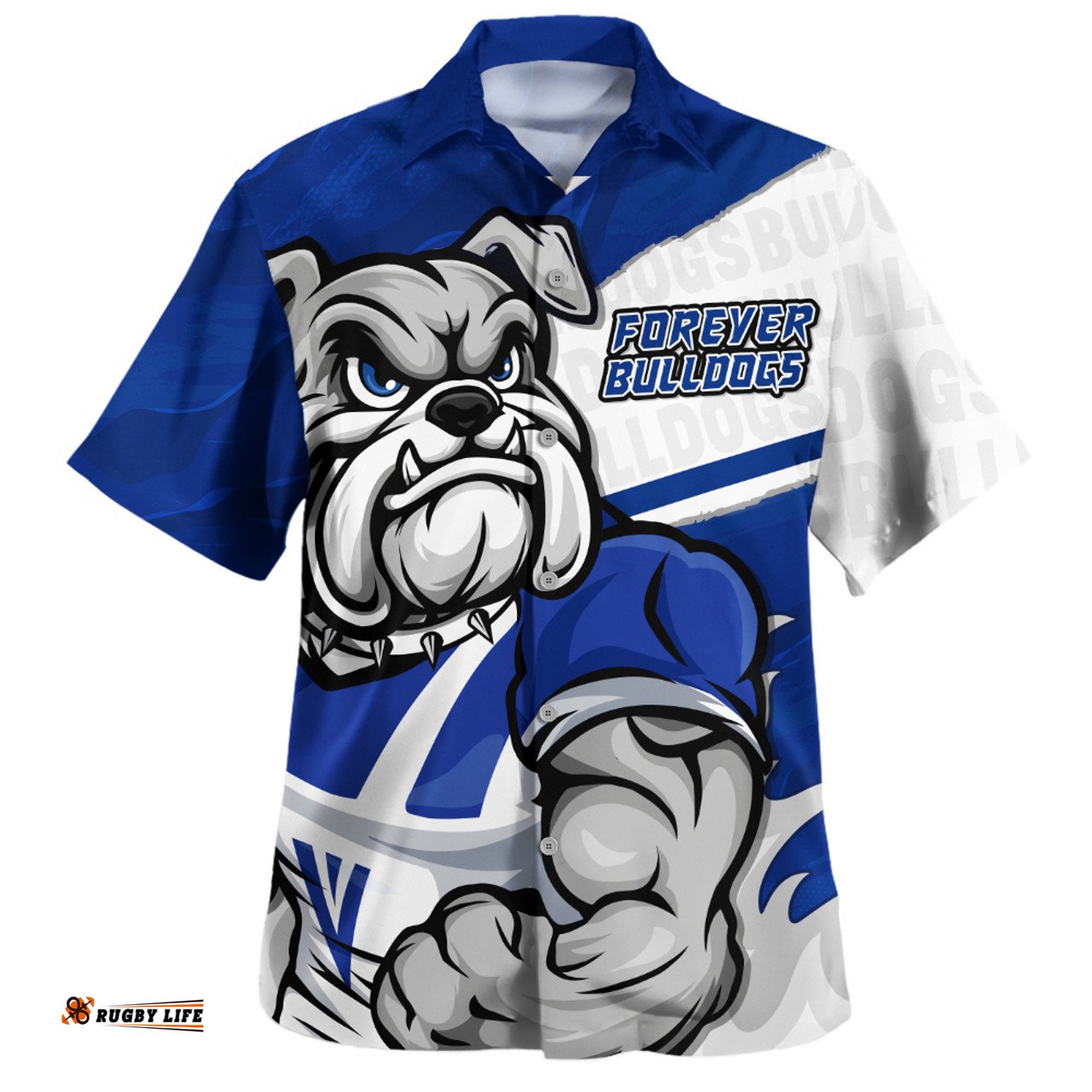 Amazing Aussie Canterbury Bankstown Bulldogs Defend The Pride Hawaiian Shirt