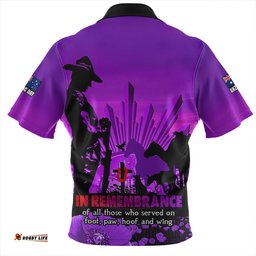 Amazing Aussie Australia Anzac Day Animal Companions Forever Remembered Hawaiian Shirt