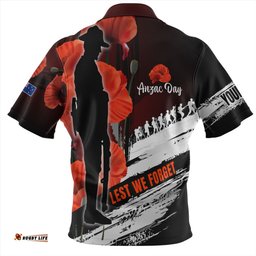 Amazing Aussie Australia Custom Anzac Day Special Style Hawaiian Shirt