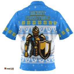 Amazing Aussie Gold Coast Titans Christmas Custom Special Ugly Christmas Hawaiian Shirt