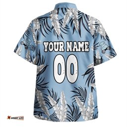Amazing Aussie Cronulla Sutherland Sharks Tropical Patterns Sharkies Hawaiian Shirt