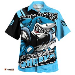 Amazing Aussie Cronulla Sutherland Sharks Chasing Victory 2025 Final Series Pride Hawaiian Shirt