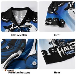 Amazing Aussie Geelong Cats Dark Pumpkin Halloween Spirit Hawaiian Shirt