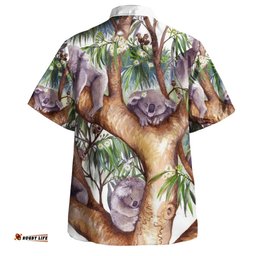 Amazing Aussie Australia Koala Sleep Little One Hawaiian Shirt