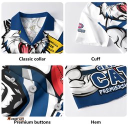 Amazing Aussie Geelong Cats Australian Football Finals Premiership Spirit Hawaiian Shirt