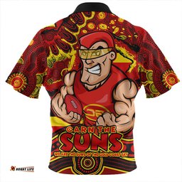Amazing Aussie Gold Coast SUNS Blazing Spirit Of Victory Hawaiian Shirt