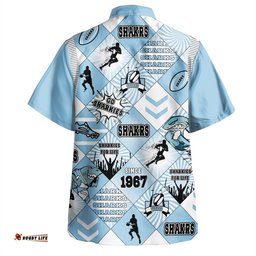 Amazing Aussie Cronulla Sutherland Sharks Argyle Patterns Style Tough Fan Rugby For Life Hawaiian Shirt