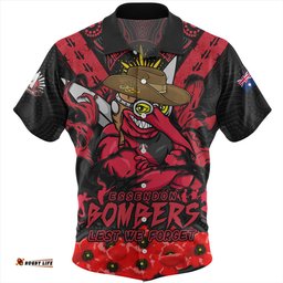 Amazing Aussie Essendon Ripped Legacy Of The Game The ANZAC Spirit Lives On Hawaiian Shirt
