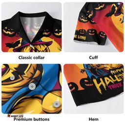Amazing Aussie Brisbane Lions Dark Pumpkin Halloween Spirit Hawaiian Shirt
